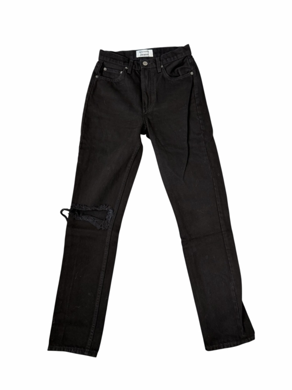 Reformation Black Jeans 24
